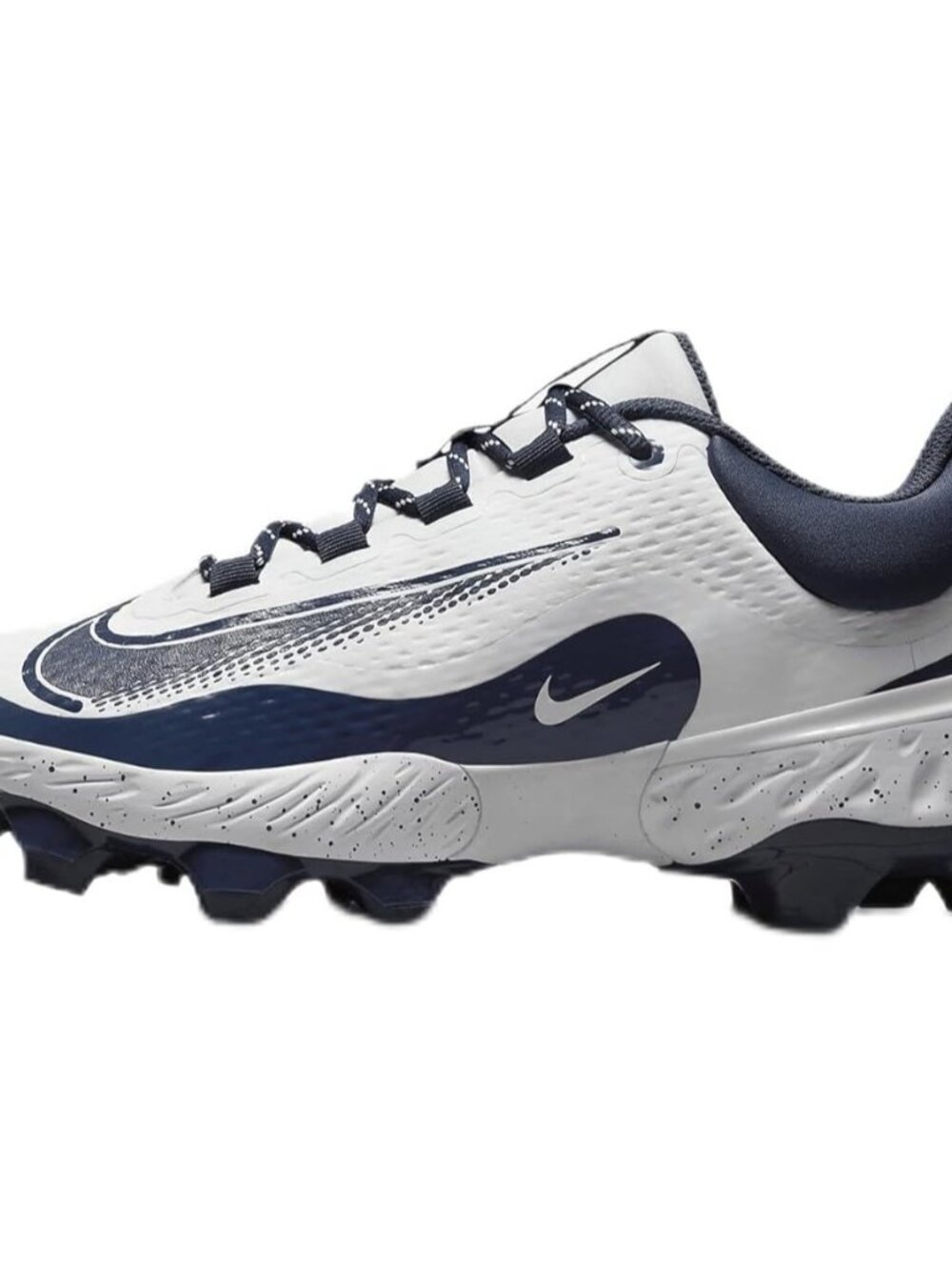 Nike Mens Alpha Huarache Elite 4 Low Baseball Cleats FD6255-107 White Size 12